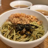 Soupless noodle  at Ming-Teng HAO HAO in Tokyo