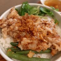 Chicken bowl at Ming-Teng HAO HAO in Tokyo