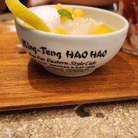pineapple jasmine bowl at Ming-Teng HAO HAO in Tokyo