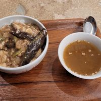 White Mapo Tofu with soup ¥900 at Ming-Teng HAO HAO in Tokyo
