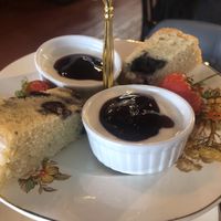 More cake and yogurt/compote   at Cafe Royale in Wolverhampton