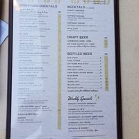 Drink menu February 2022 at Hula's Modern Tiki in Scottsdale