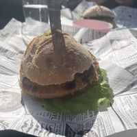 Hamburguesa vegana   at Km-0 in Ourense