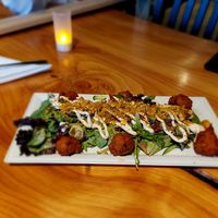 Falafel salad at Elements in Whistler