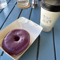 Blueberry glaze donut  at Bury Me Standing in Cairns