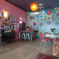 Nice 70's decor at Bury Me Standing in Cairns