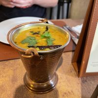 Yellow dal  at Naan Bar in Valletta
