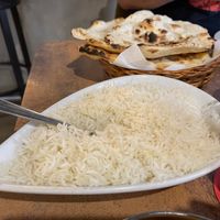 Side of rice   at Naan Bar in Valletta