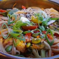 Vegetarian Wok at Hof Van Rembrandt in Bruges