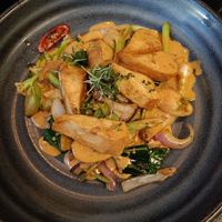 Vegan wok at Sawan in Oslo