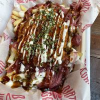   at Dirty Vegan - Barcode Street Food in Oslo