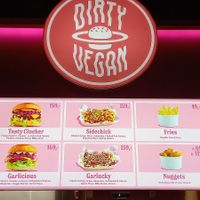 New menu March 2023 at Dirty Vegan - Barcode Street Food in Oslo