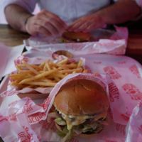 vegan burger at Dirty Vegan - Barcode Street Food in Oslo