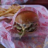 vegan burger at Dirty Vegan - Barcode Street Food in Oslo