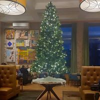 Magical and unique decor in former 100-year-old town library at The Silver Fork in Manchester