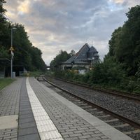   at Schaberger Bahnhof in Solingen