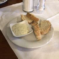 Bread with spinach dip ( taste like mom use to make)   at Schaberger Bahnhof in Solingen