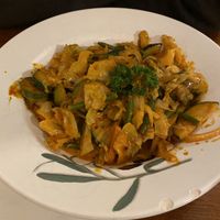 Gemüsecurry, sehr lecker, gut gewürzt und schön heiß auf den Tisch   at Schaberger Bahnhof in Solingen