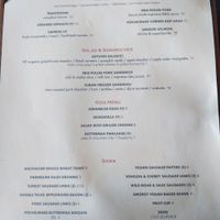 Brunch menu 2 at The Inwood Farm in New York City