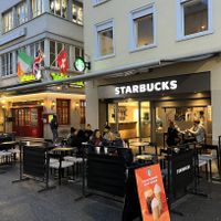 store front  at Starbucks in Basel