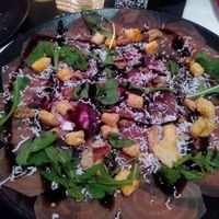 Beet Carpaccio at Café Arnhem in Arnhem