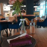 delicious cake at Moment in Liptovsky Mikulas