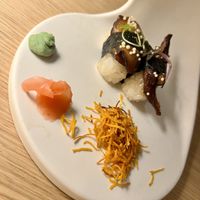 Another shiitake nigiri 🙈🤤  at MUDRA Plant Based  in Madrid