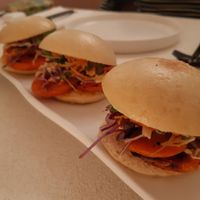 Starters / Baos at MUDRA Plant Based  in Madrid