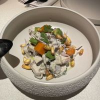 Ceviche de setas  at MUDRA Plant Based  in Madrid