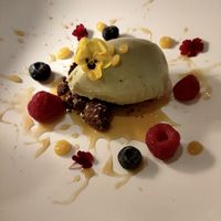 Vegan desert   at MUDRA Plant Based  in Madrid