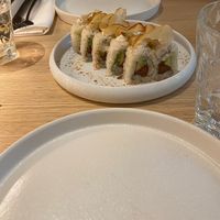 Mango & Yuca Roll at MUDRA Plant Based  in Madrid