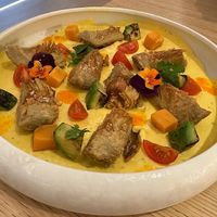 Tiradito de Alcachofas  at MUDRA Plant Based  in Madrid