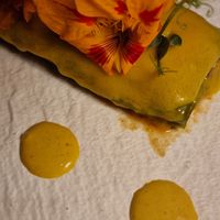 Canelloni epinard at MUDRA Plant Based  in Madrid