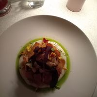 Wild mushrooms at MUDRA Plant Based  in Madrid