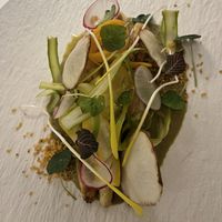 Pistachio Green Mole   at MUDRA Plant Based  in Madrid