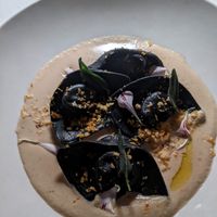 ravioli at MUDRA Plant Based  in Madrid