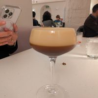 Espresso martini at MUDRA Plant Based  in Madrid