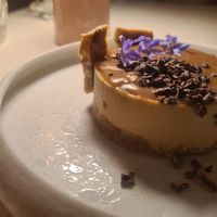 cheesecake at MUDRA Plant Based  in Madrid