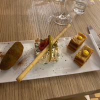 Starter platter   at Amberes The Vegetarian Wine And Cocktail Bar in Valencia