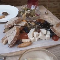 VEGAN CHEEseboard at Amberes The Vegetarian Wine And Cocktail Bar in Valencia