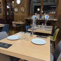 Interior at Amberes The Vegetarian Wine And Cocktail Bar in Valencia