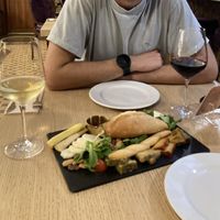 Vegan cheese board  at Amberes The Vegetarian Wine And Cocktail Bar in Valencia