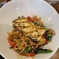 Korean bowl with tofu   at The Wild Hare in Stillwater