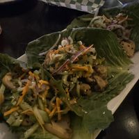 Mushroom lettuce wrap app  at The Wild Hare in Stillwater