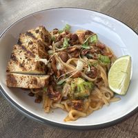 Pad Thai bowl  at The Wild Hare in Stillwater