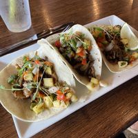 Jerk Mushroom Tacos  at The Wild Hare in Stillwater