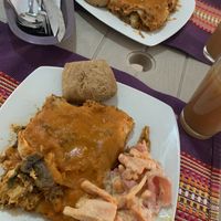 Vegane Lasagne  at Las Veganas in Medellin