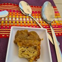 Dessert at Las Veganas in Medellin