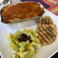 Vegan Lasagne  at Las Veganas in Medellin