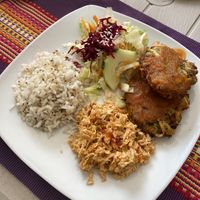 Dish of the day  at Las Veganas in Medellin